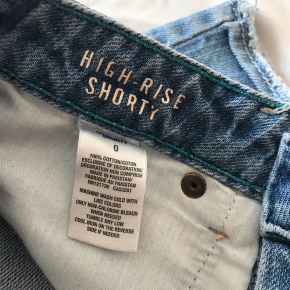 🏷️BUY 4 GET 1 FREE🏷️ Aeropostale High Rise Shorts - Picture 5 of 8